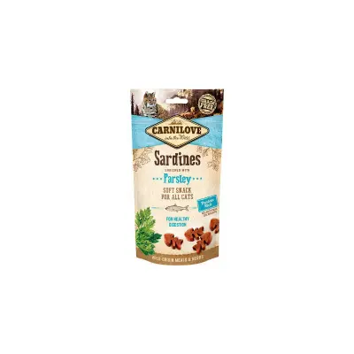  Carnilove Cat Snack Sardine enriched with Parsley 50g kārums kaķiem