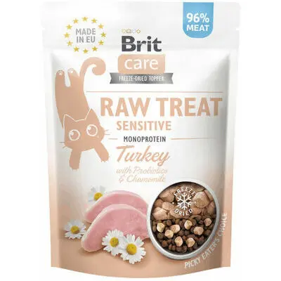  Brit Care Cat Snack Raw Sensitive 40g