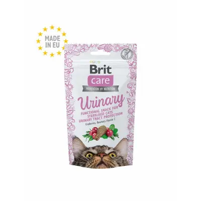  Brit Care Cat Snack Urinary 50 g papildbarība kaķiem