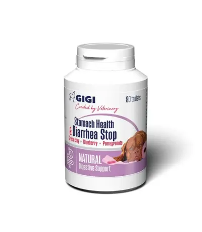 GIGI Stomach Support&Diarrhea Stop - for large dogs tbl. N80