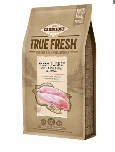  Carnilove Dog True Fresh Turkey 4 kg
