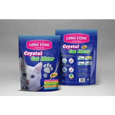 Silica gel cat litter Long Feng 3,8l - silikona smiltis