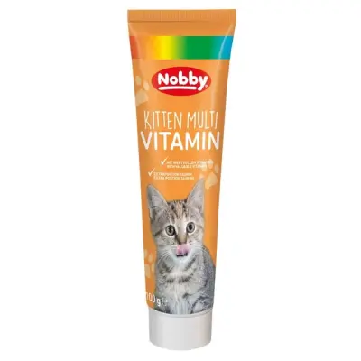 NOBBY “Kitten-Multi-vitamin-Paste” vitaminizēta pasta kaķēniem 100g