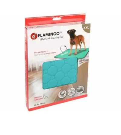 Flamingo TRAINING PAD GREEN XXL ANTISLIP 115x68,5cm - apmācības paliktnis