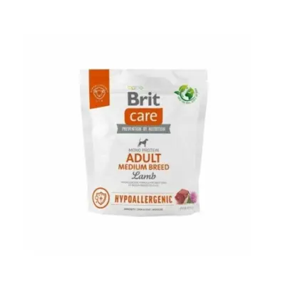  Brit Care HP Adult Medium Lamb&Rice 1 kg