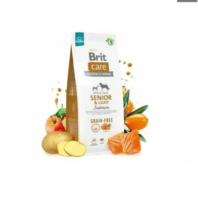 Brit Care GF Senior&Light Salmon 3 kg